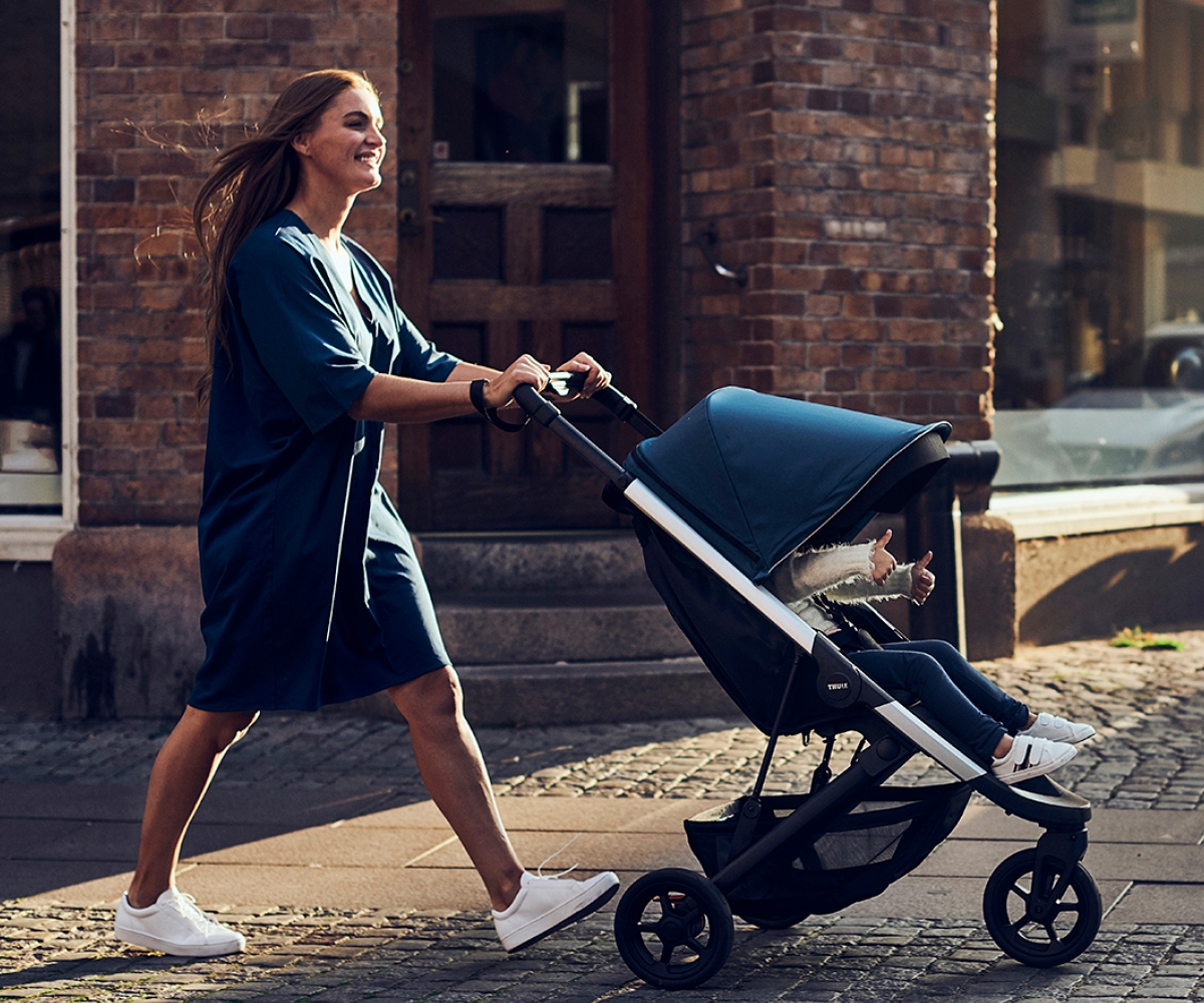 Kinderwagen der Firma "THULE"