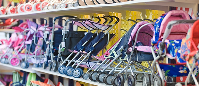 verschiedene Puppenwagenmodelle bei princess Kinderwagen in Metzingen