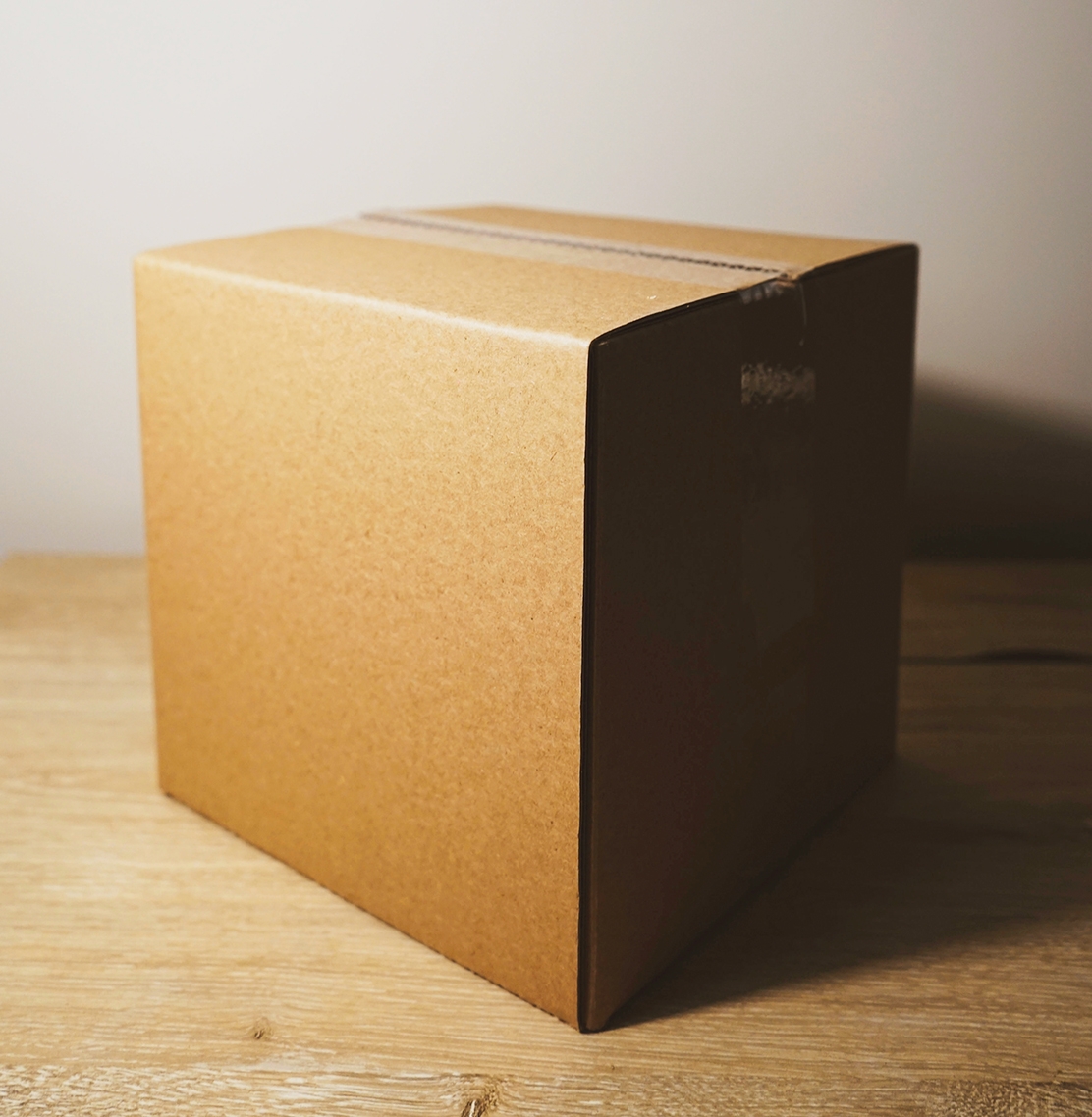 Kartonverpackung für den Versand