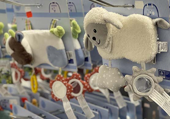 Zubehör für Autositze der Firma "Sterntaler"