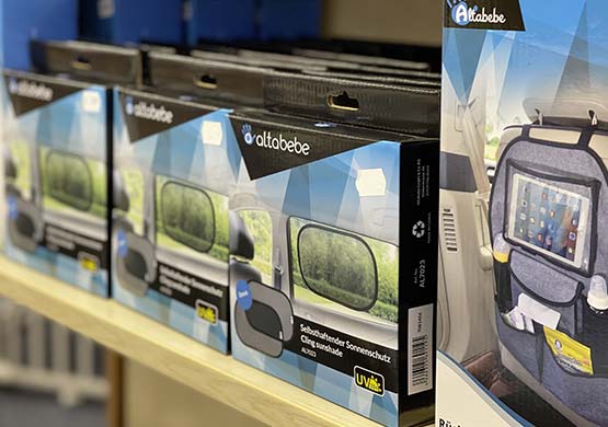 Zubehör für Autositze der Firma "altabebe"