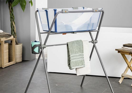 faltbare Badewanne der Firma "Stokke"