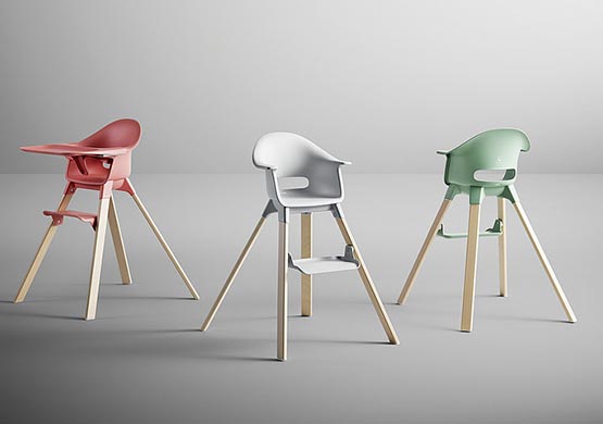 Hochstühle der Firma "Stokke"