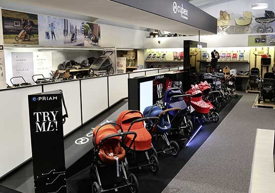 Kinderwagen der Firma "Cybex"