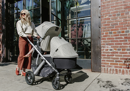 Geschwisterkinderwagen der Firma Uppababy