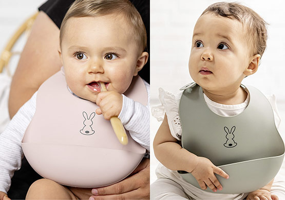 Nattou Silikon-Lätzchen