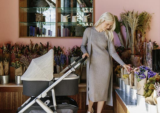 Kombikinderwagen der Firma Uppababy-Vista